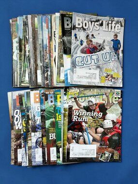 Boys' Life Magazine 2011- 2017 (Lot of 40) - Collectible